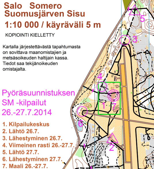 Lähdöt ja lähestymisrastit
