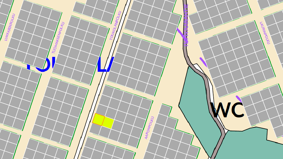 Majoitustelttapaikat